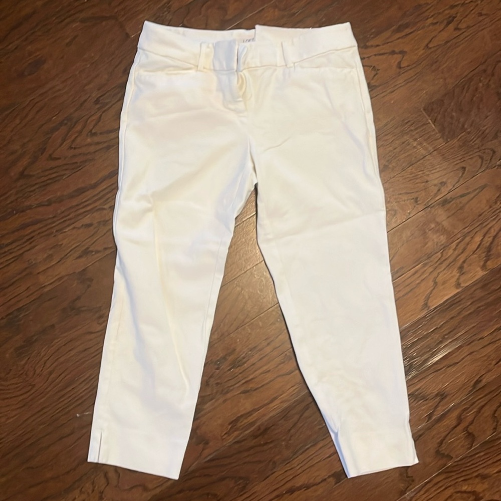 Loft “Marissa” crop dress pant- petite